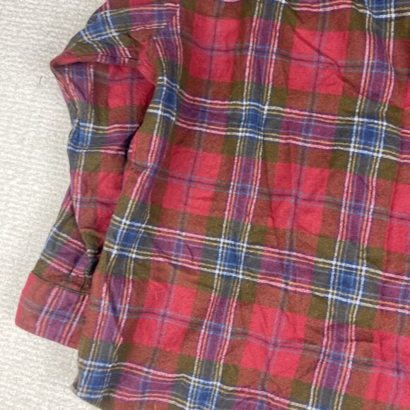 Pendleton Shirt Mens XL Red Button Up 100% Pure virgin Wool Plaid Flannel Casual - Picture 16 of 16